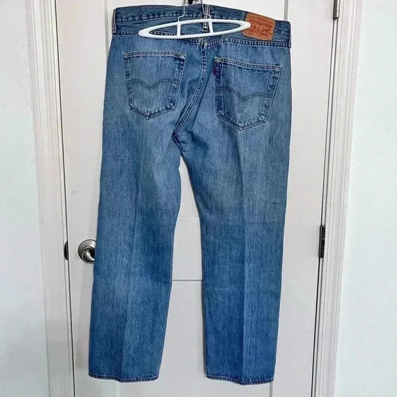 Levi’s 501 15155-537303 Button Fly Men’s Jeans 36 x 29 - Picture 5 of 9